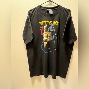 Pendak Qin Warriors Indie Historic Era T-Shirt, Sz XXL, Black + Character Print